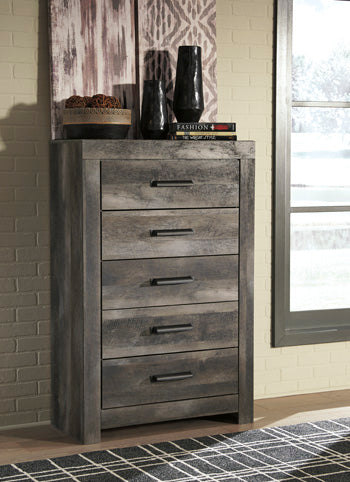 Wynnlow Dresser and Mirror - Black/Gray