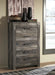 Wynnlow Dresser and Mirror - Black/Gray