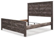 Wynnlow King Crossbuck Panel Bed