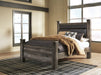 Wynnlow Queen Upholstered Poster Bed