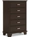 Covetown King Panel Bed - Brown/Beige