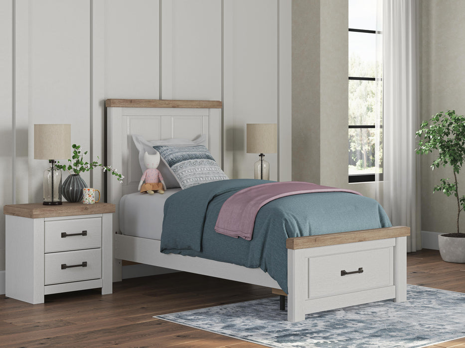 Savonport Twin Panel Storage Bed