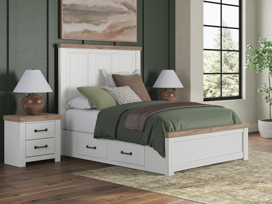 Savonport Queen Panel Bed with Storage