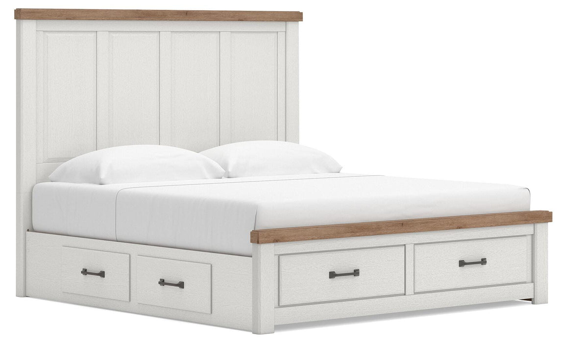 Savonport King Panel Storage Bed