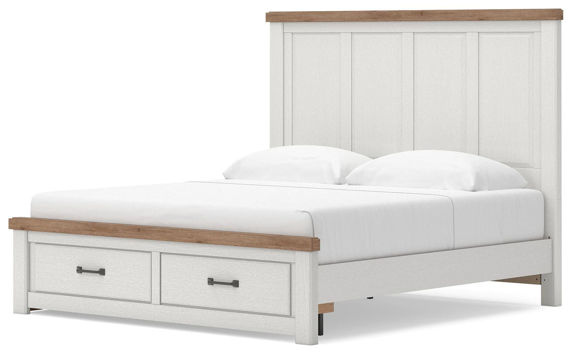 Savonport King Panel Storage Bed