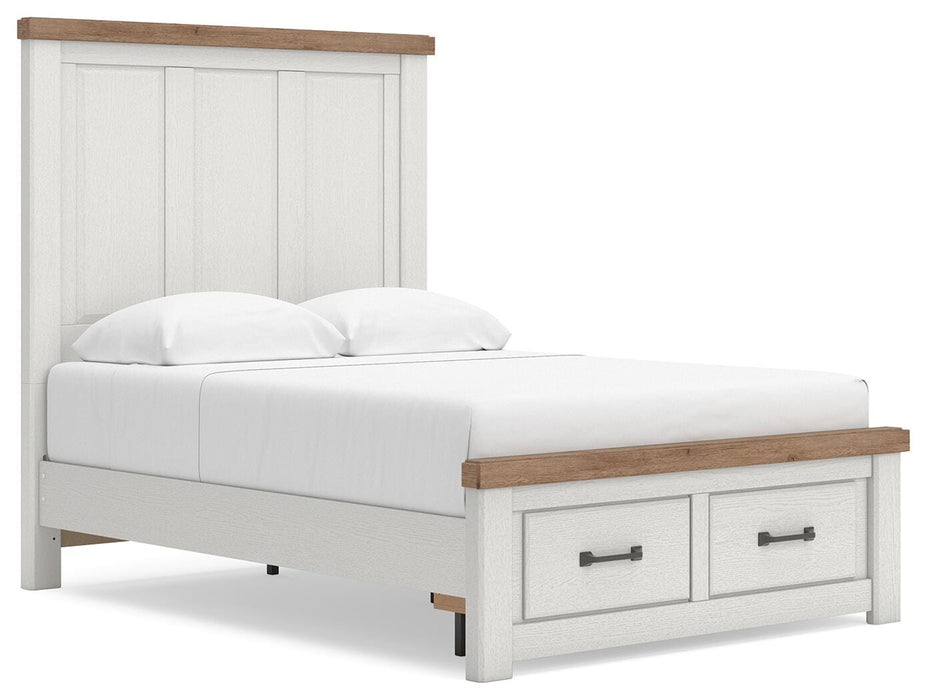 Savonport Full Panel Storage Bed