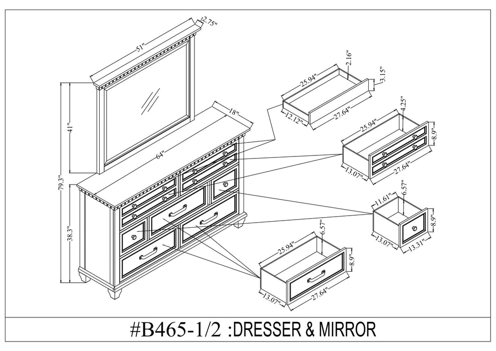 B465 Bedroom Set