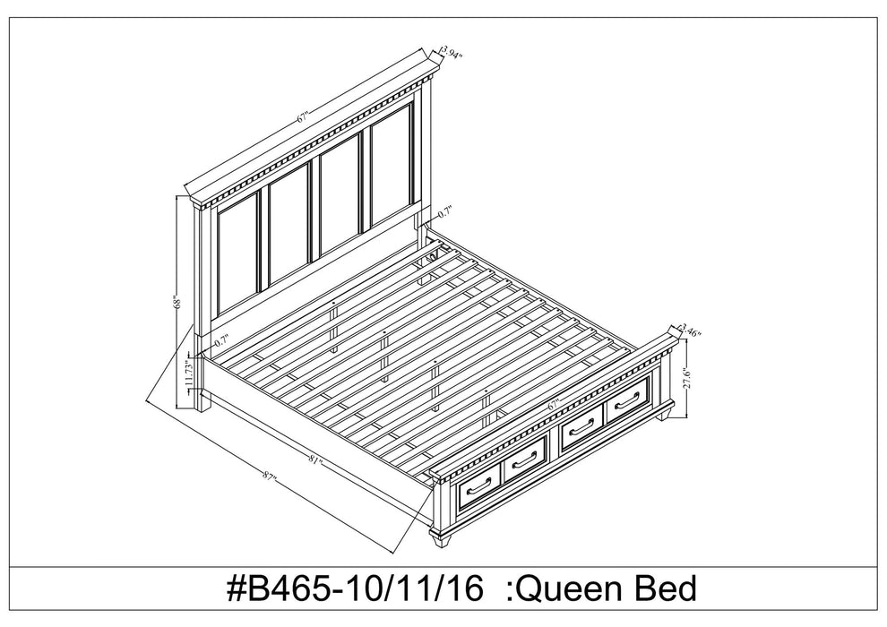 B465 Bedroom Set