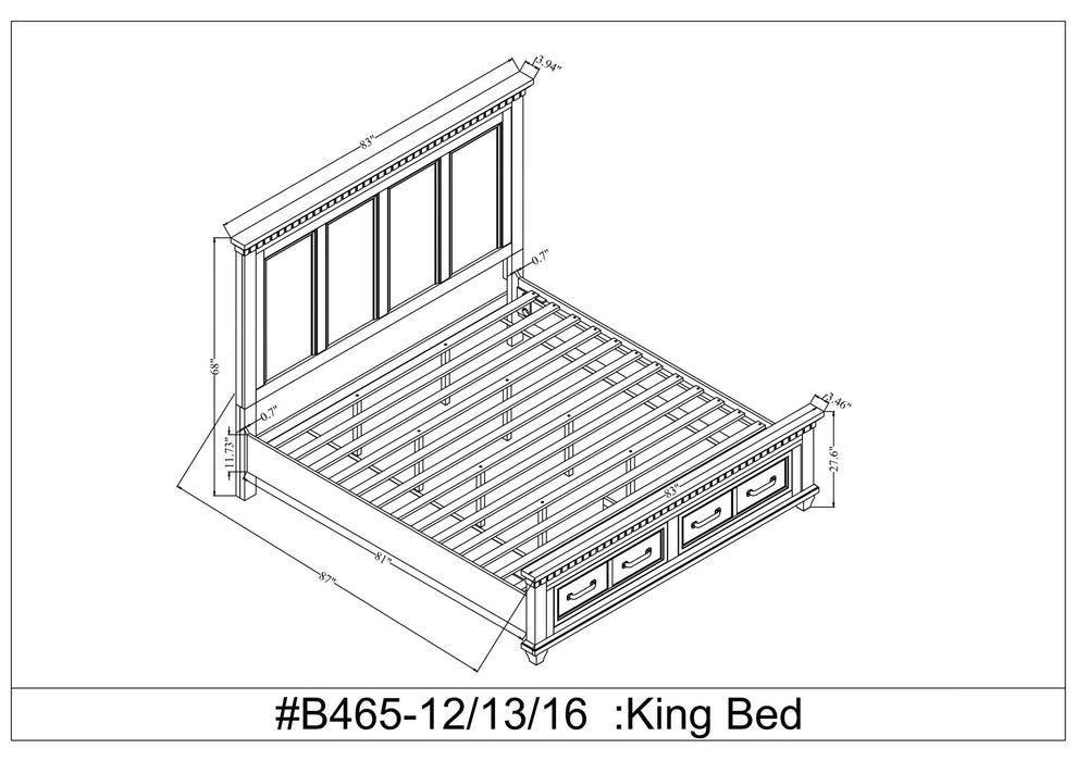 B465 Bedroom Set
