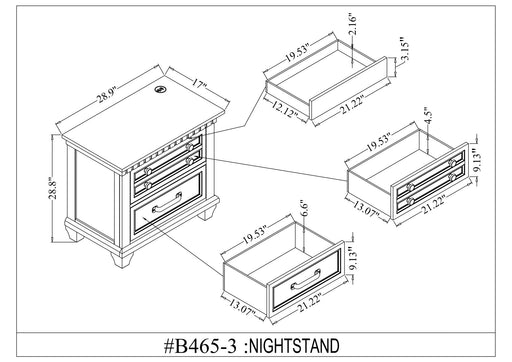 B465 Bedroom Set