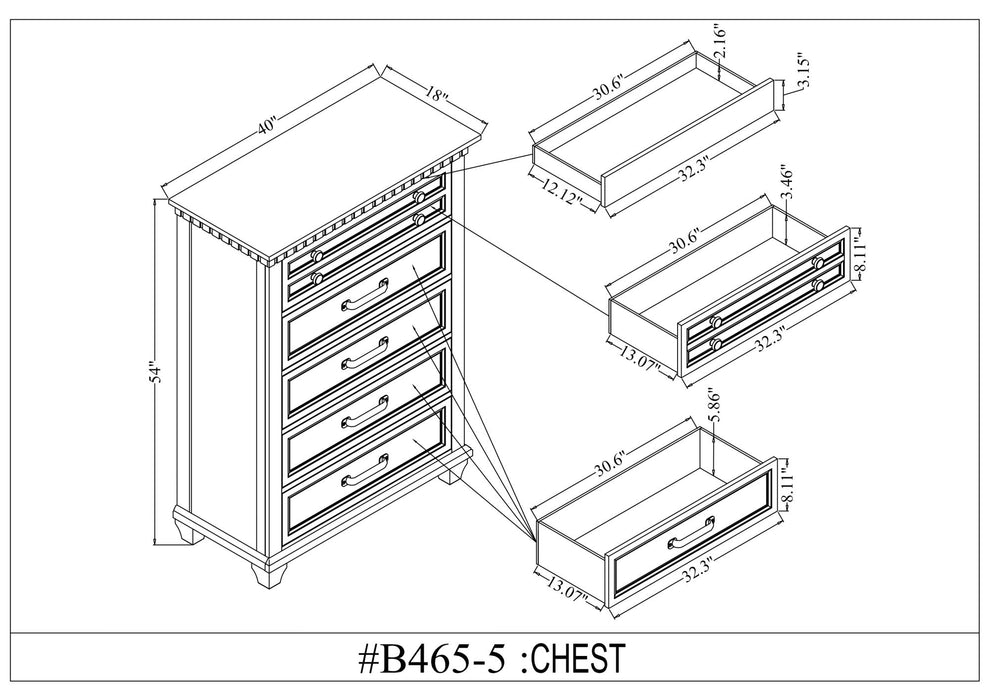 B465 Bedroom Set