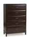 Vanmore California King Storage Bed - Brown/Beige