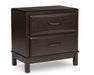 Vanmore California King Storage Bed - Brown/Beige