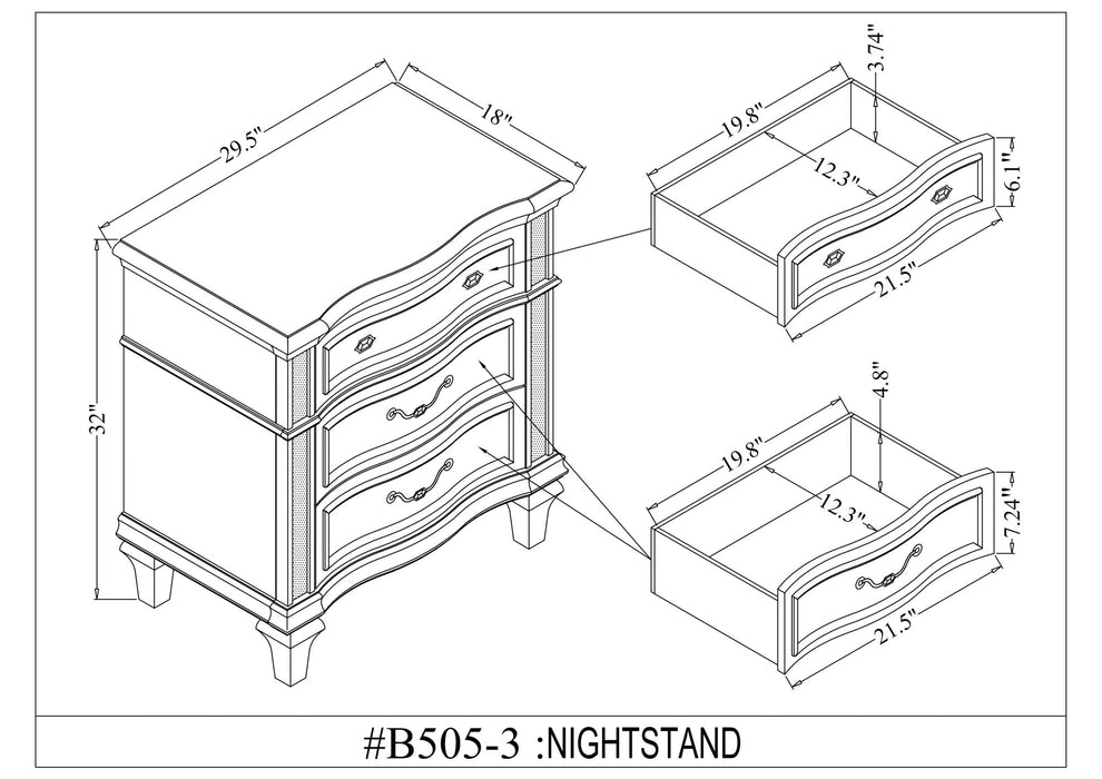 B505 Bedroom Set
