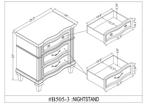 B505 Bedroom Set