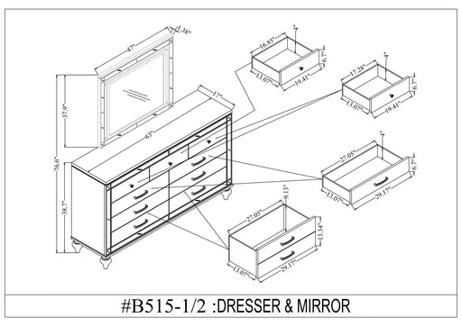B515 Bedroom Set