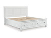 Fortman Full Panel Bed - White