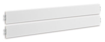 Fortman Full Panel Bed - White