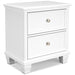 Fortman Full Panel Bed - White