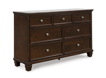 Danabrin Twin Panel Bed - Brown/Beige