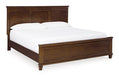 Danabrin Twin Panel Bed - Brown/Beige