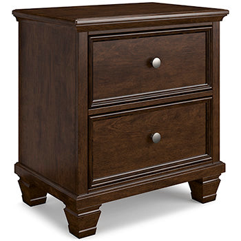 Danabrin Twin Panel Bed - Brown/Beige