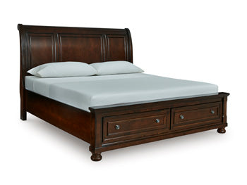 Porter Queen Panel Bed - Brown/Beige