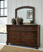 Porter Queen Panel Bed - Brown/Beige