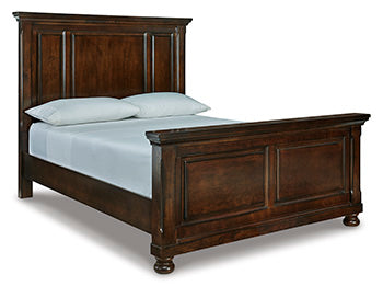 Porter Queen Panel Bed - Brown/Beige