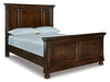 Porter Queen Panel Bed - Brown/Beige