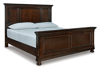 Porter Queen Panel Bed - Brown/Beige