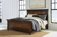 Porter Queen Panel Bed - Brown/Beige