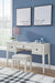 Robbinsdale King Sleigh Bed with Storage - White