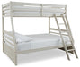 Robbinsdale King Sleigh Bed with Storage - White