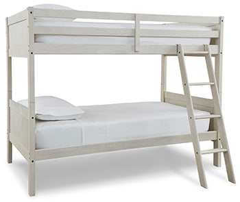 Robbinsdale King Sleigh Bed with Storage - White