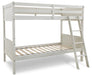 Robbinsdale Twin/Twin Bunk Bed with Ladder