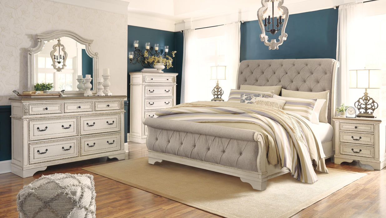 Realyn Queen Sleigh Bed - image 9