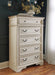 Realyn Full Panel Bed - White;Brown/Beige