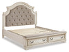 Realyn Full Panel Bed - White