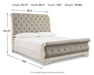 Realyn Queen Sleigh Bed - image 4