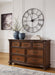 Lavinton California King Poster Bed - Brown/Beige