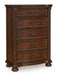 Lavinton California King Poster Bed - Brown/Beige