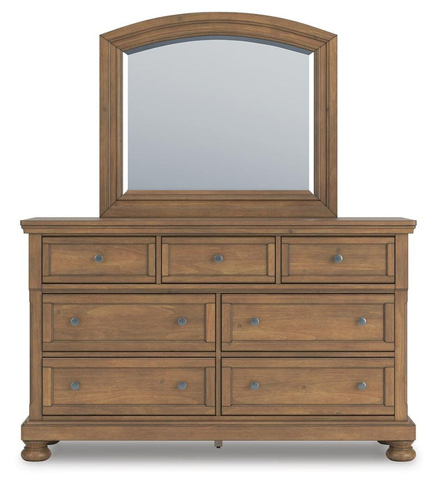 Feddinger Dresser and Mirror
