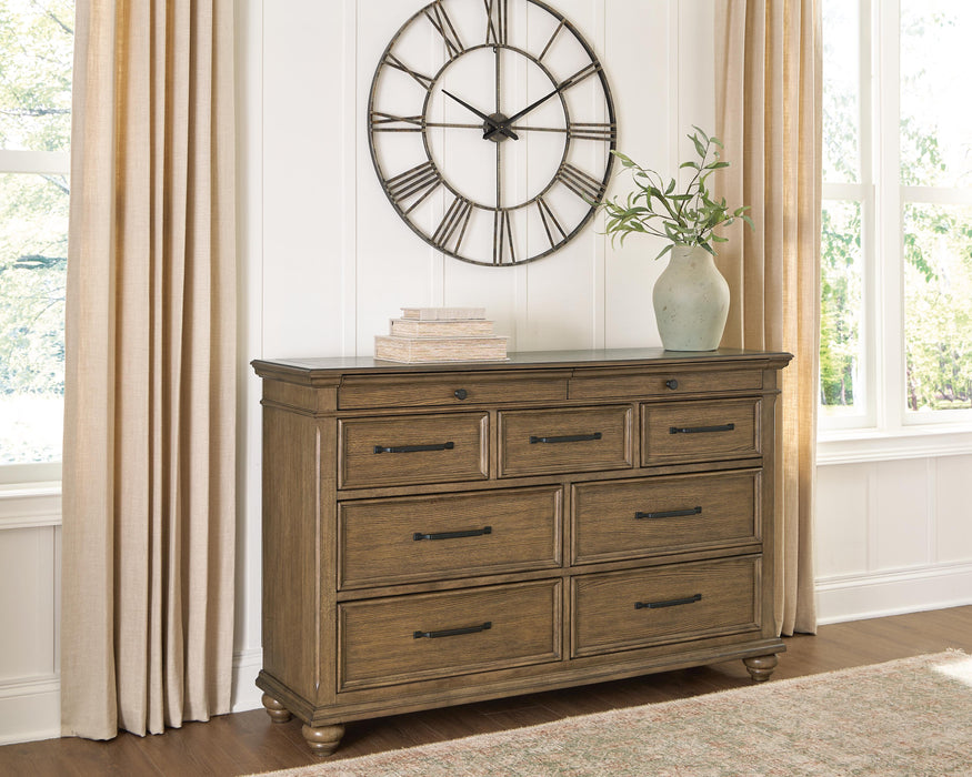 Karallin Panel Bedroom Set