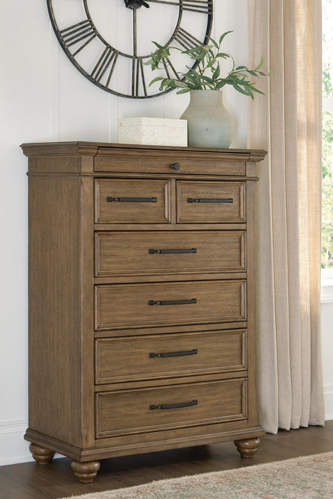 Karallin Panel Bedroom Set