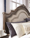 Charmond California King Upholstered Sleigh Bed