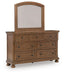 Zackaryn Dresser and Mirror - image 2