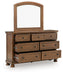 Zackaryn Dresser and Mirror - image 4