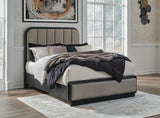 Cama de panel tapizada Rowanbeck