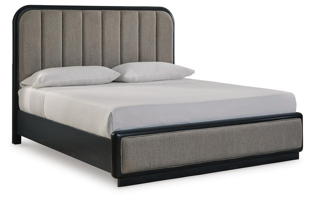 Rowanbeck Upholstered Panel Bed